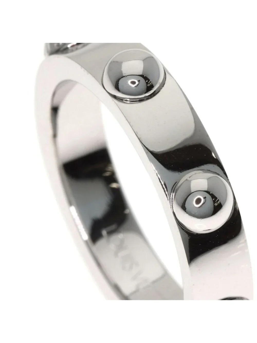 Louis Vuitton Empreinte 60 Ring 18K White Gold - Picture 7 of 10